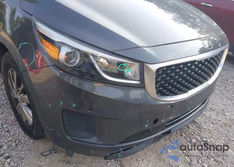2018 Kia Sedona Lx from USA, damaged, VIN KNDMB5C16J6360546